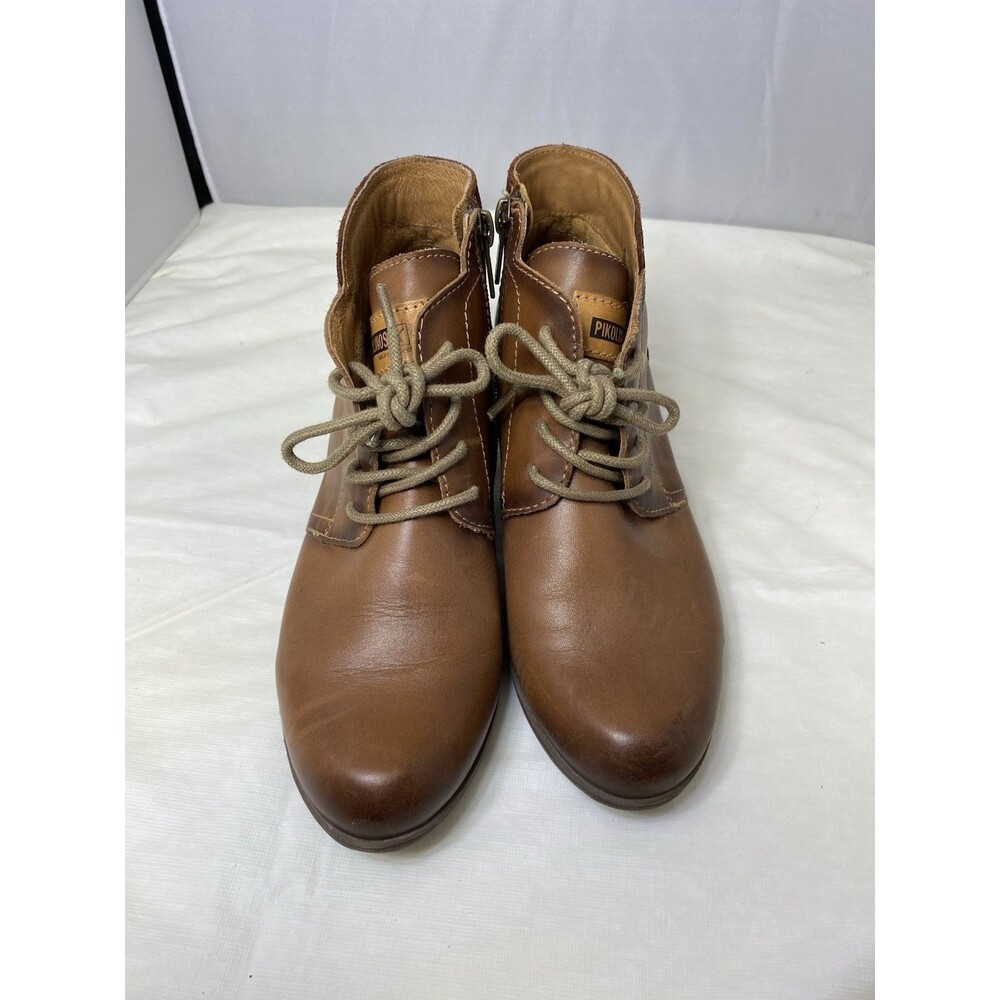 PIKOLINOS Rotterdam Ankle Boots 902-8943C1 Brown Cuero Sz EU 36, US 5 - Picture 10 of 10